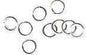 .925 Sterling Silver 18ga. Jump Ring - 5.5mm (10 Pack) - Too Cute Beads