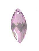 Swarovski 30mm Navette Pendant - Light Amethyst (1pc)