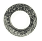 Swarovski 14mm Cosmic Ring - Marbled Black (1pc) - Too Cute Beads