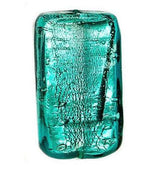 Murano 35 x 20mm Rectangle Beads (Sold by the piece) - Too Cute Beads