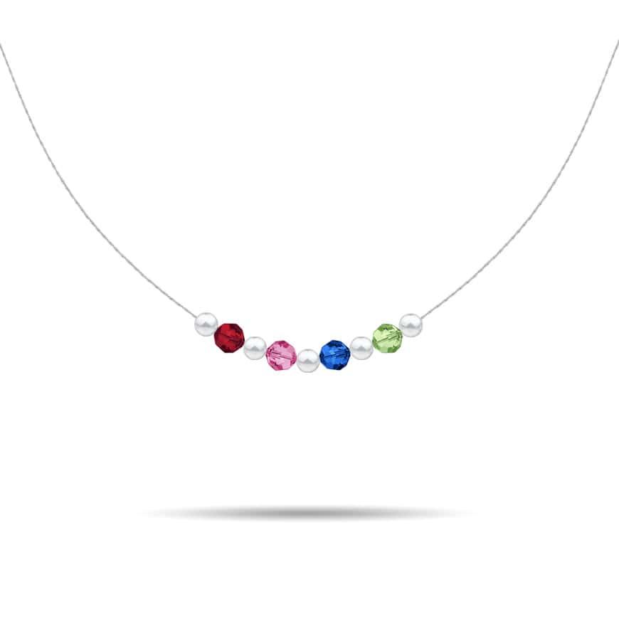 Simplicity - An Exclusive Toocutebeads.com Birthstone Necklace Kit - Too Cute Beads