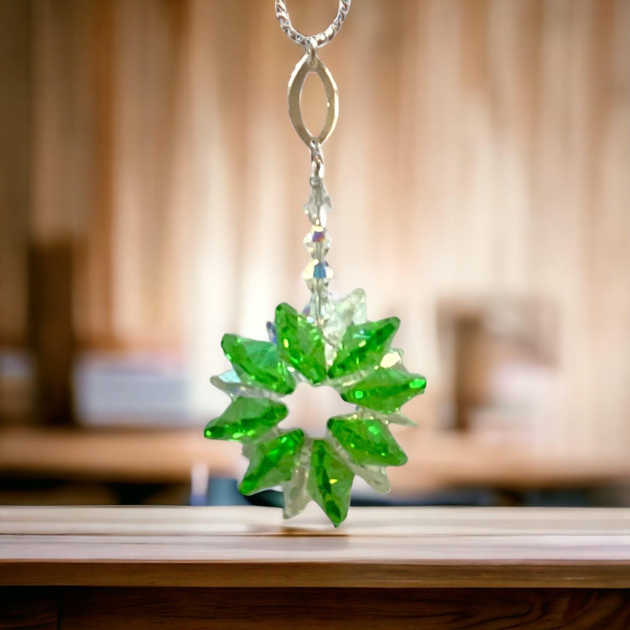 DIY Suncatcher Kit - Clustered Crystals Reverseable Suncatcher - Too Cute Beads
