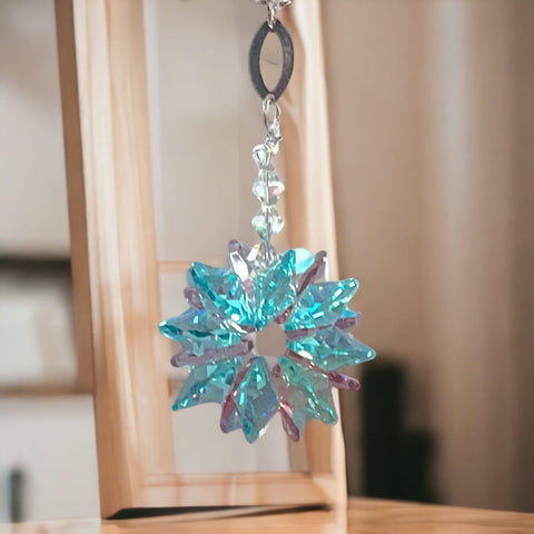 DIY Suncatcher Kit - Clustered Crystals Reverseable Suncatcher - Too Cute Beads