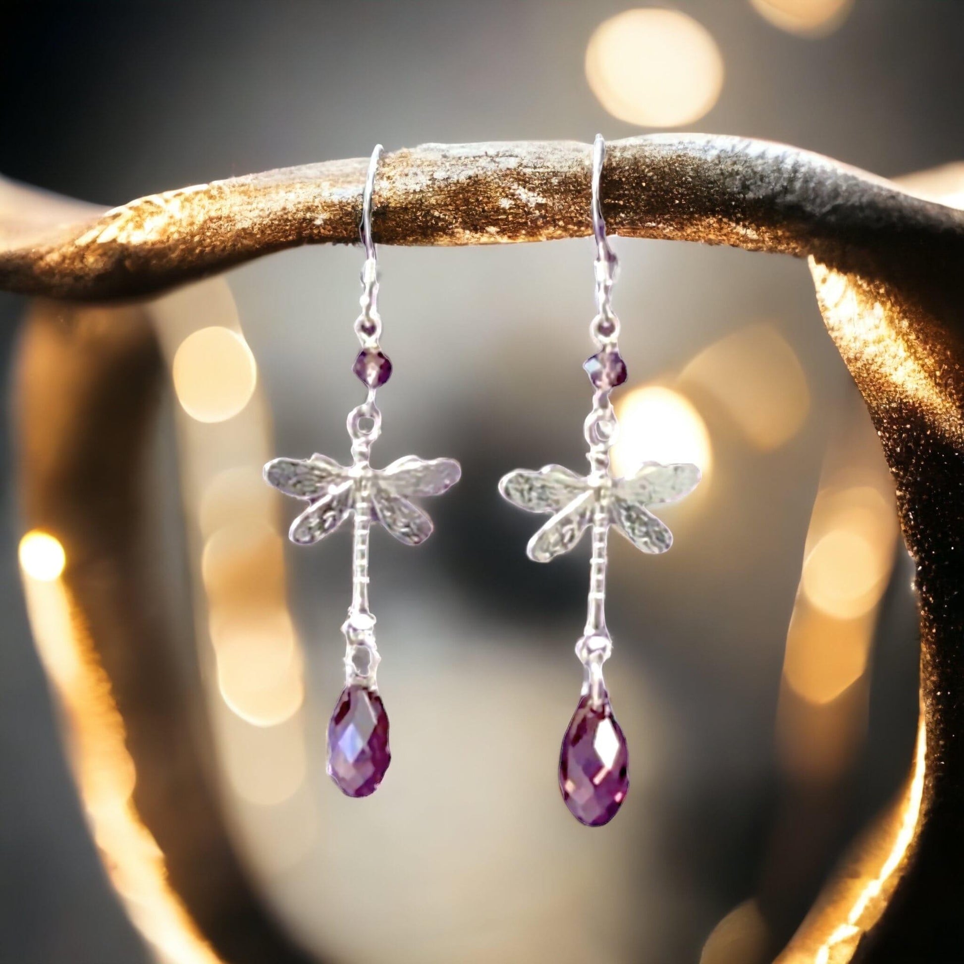 DIY Earring Kit - Dragonfly Drop Earrings