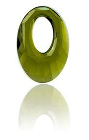 Swarovski 30mm Helios Pendant - Olivine (1pc) - Too Cute Beads