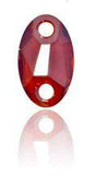 Swarovski 23x14 Owlet - Crystal Red Magma (1 Piece) - Too Cute Beads