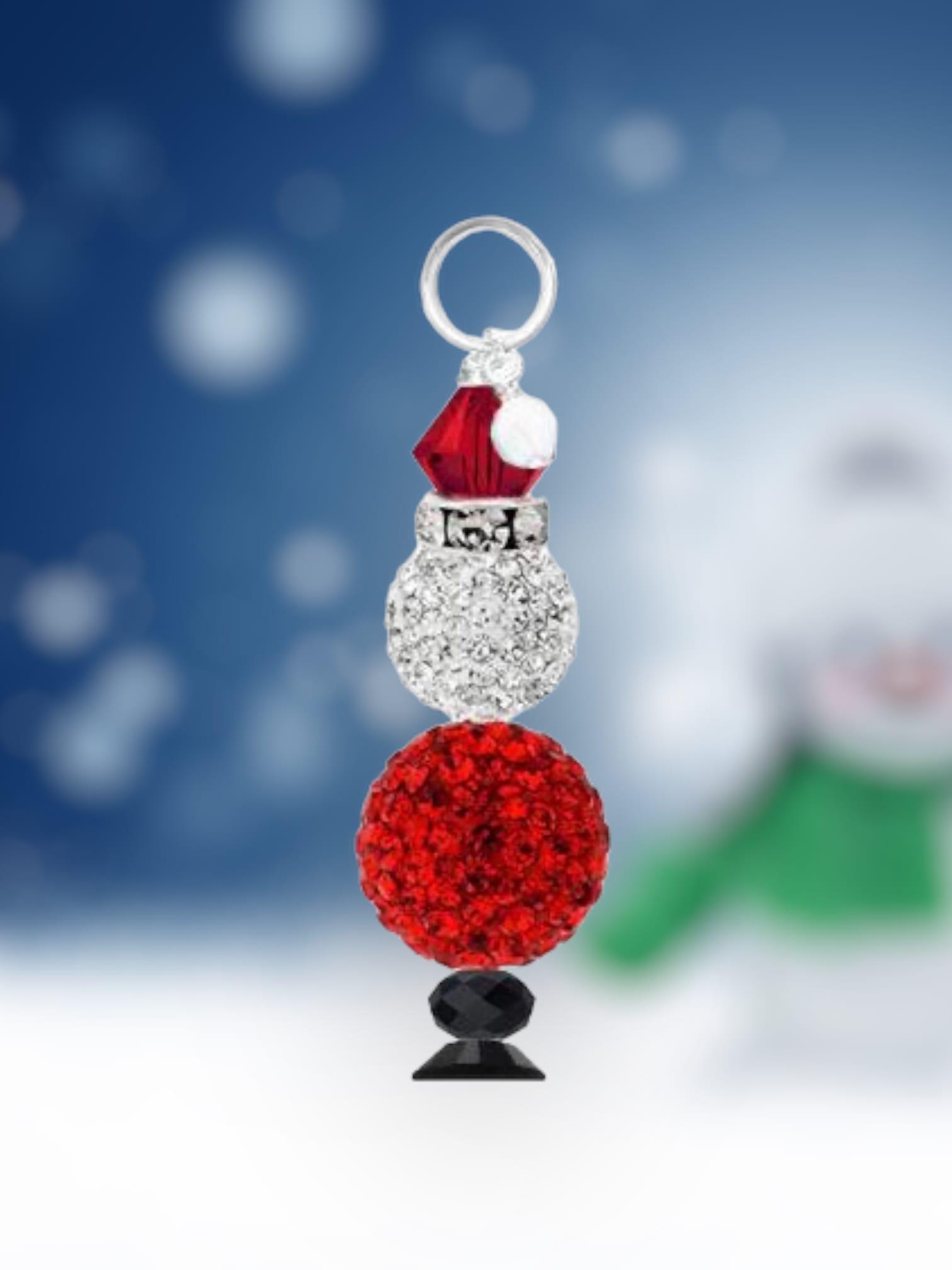 Pave Santa Christmas Pendant Kit - Too Cute Beads