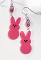 Peep Bunny Inspired Easter Earring Kit - Too Cute Beads