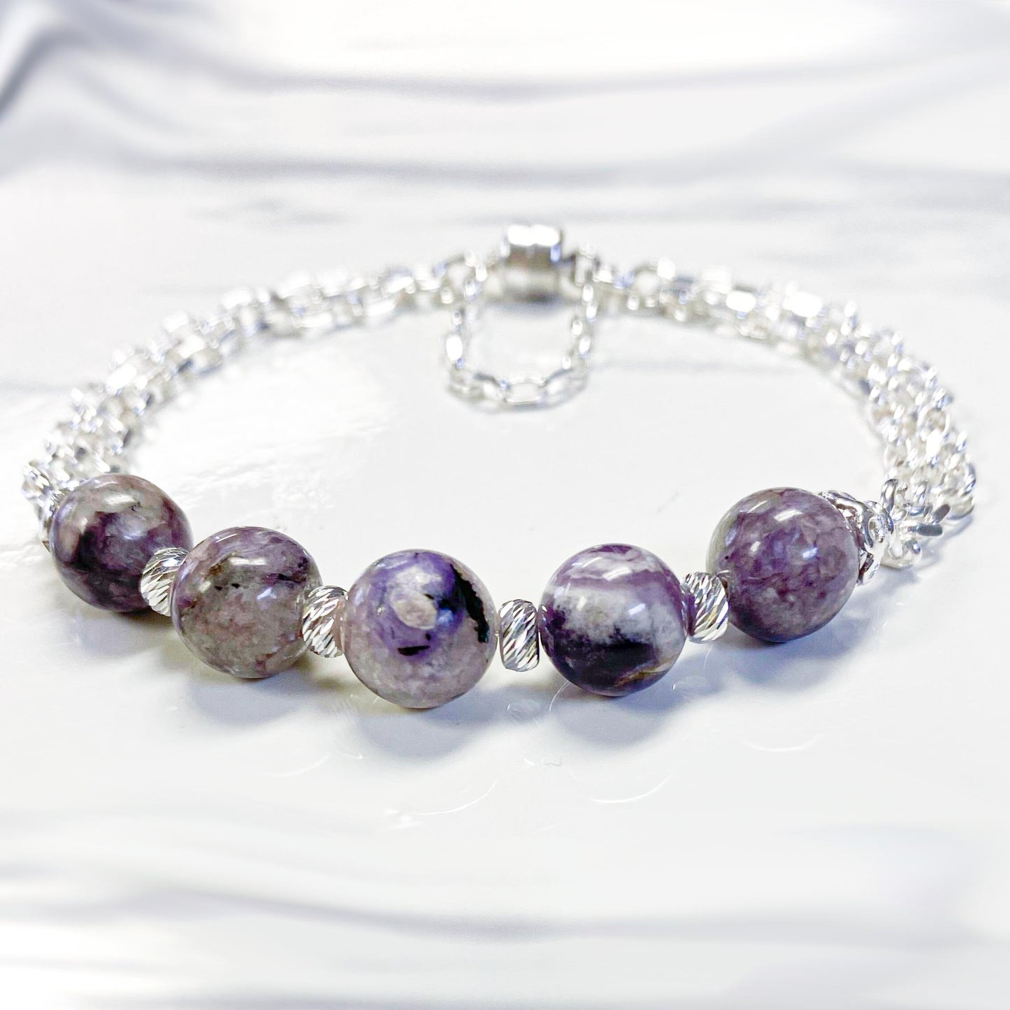 Luxe Gemstone Magnetic Bracelet Kit - Too Cute Beads