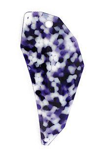 Swarovski 50mm Pegasus Pendant - Mosaic Purple Opaque (1pc) - Too Cute Beads