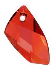 Swarovski 30mm Avant-Guard Pendant - Crystal Red Magma (1pc)