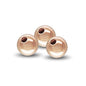 14K Rose Gold Filled Seamless Round Beads - 10mm (2 Pack) - Too Cute Beads