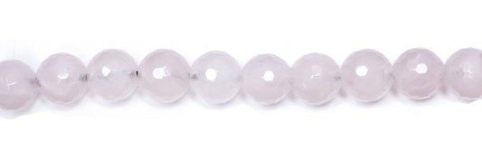 12mm Rose Quartz Round with 2.5mm Hole (aprox 16) - Too Cute Beads