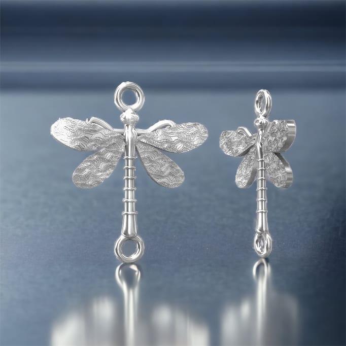 Elegant .925 Sterling Silver Connectors - Too Cute Beads
