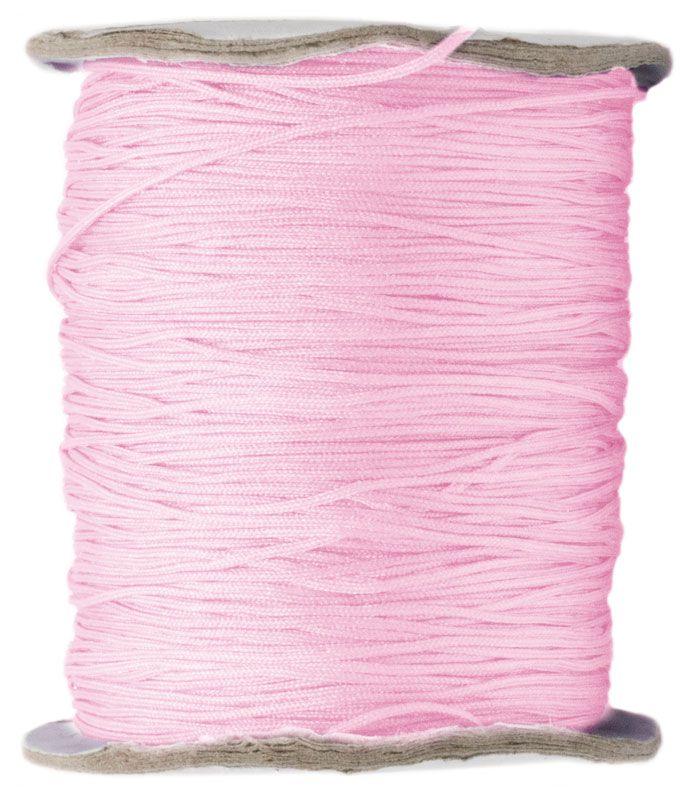 0.8mm Chinese Knotting Cord - Soft Pink (5 Yards)