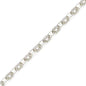 .925 Sterling Silver Diamond Cut Rollo Chain - 1.5mm (1 Foot) #24 - Too Cute Beads