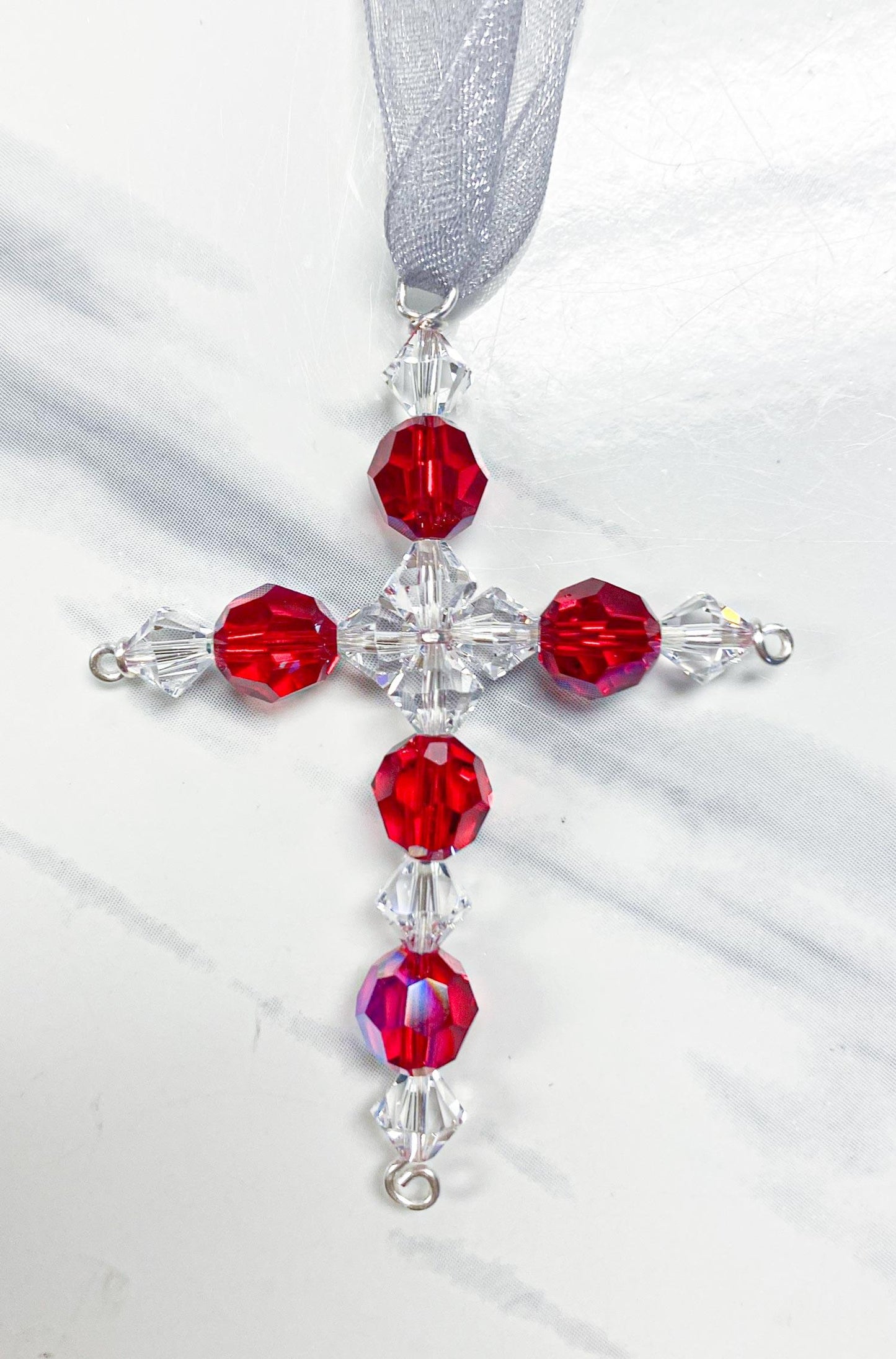 Crystal Creation Cross Kit made with Swarovski Crystals - Too Cute Beads