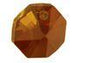 Swarovski 12mm Octagon Pendant - Topaz (pk2) - Too Cute Beads