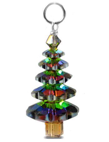 Swarovski Crystal Vitrail Medium Christmas Tree Pendant Kit