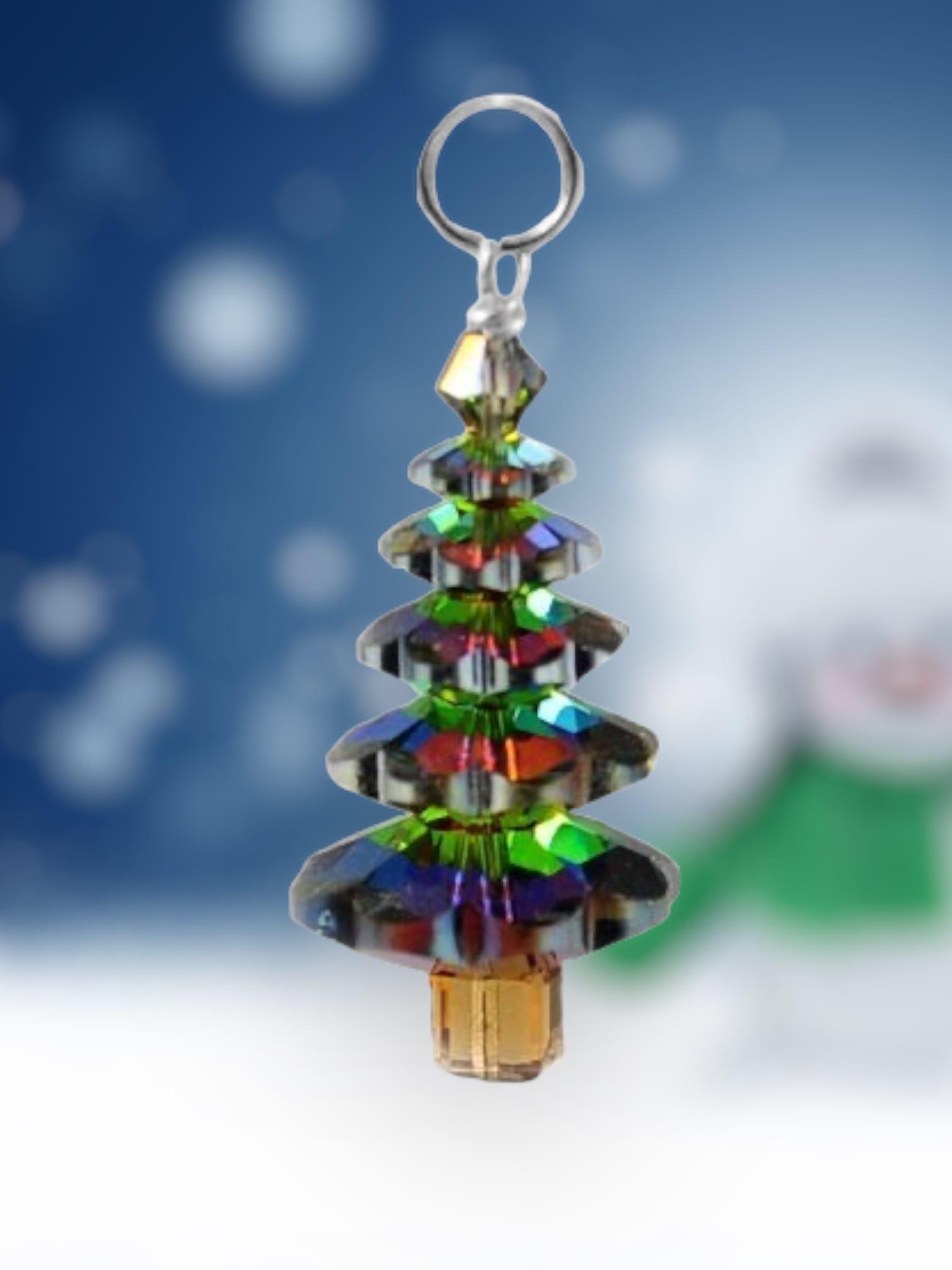 Swarovski Crystal Vitrail Medium Christmas Tree Pendant Kit