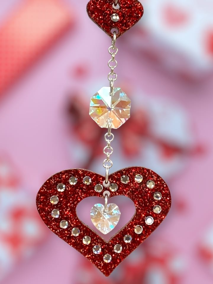 Very Valentine's DIY Sun Catcher Kit - Too Cute Beads